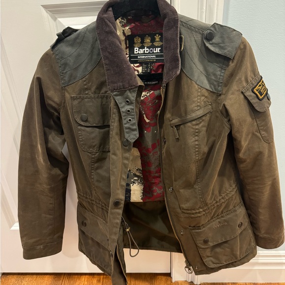 BARBOUR LAUDALE LIMITED EDITION WAX COTTON JACKET SIZE US 4 - Picture 2 of 7